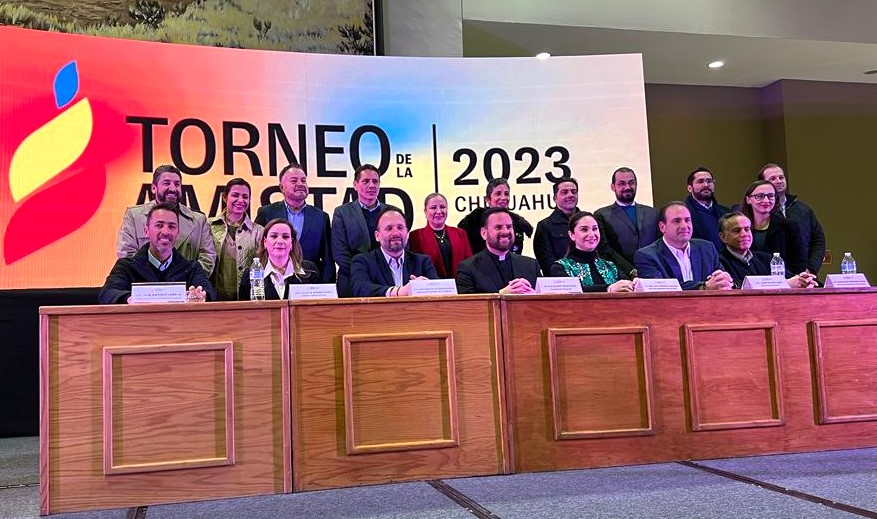 La opcion PRESENTAN COMITÉS DEL TORNEO DE LA AMISTAD EN CHIHUAHUA